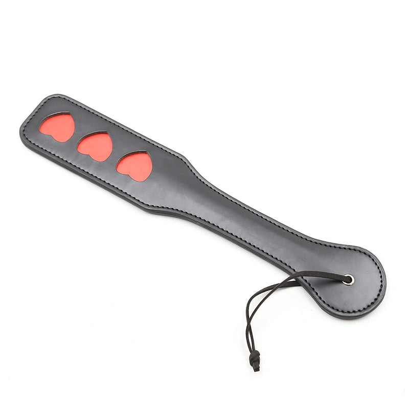 Smart Moves - Heart Paddle - 32 cm - Zwart/Rood