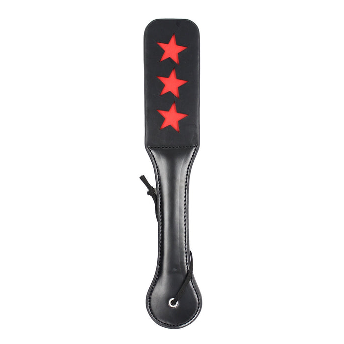 Smart Moves - STAR Dubbellaagse Paddle - 32 cm - Zwart/Rood
