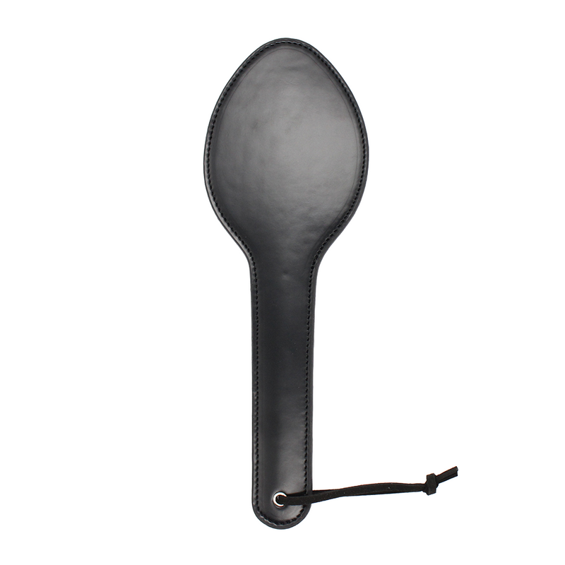 Smart Moves - Lepelvormige Paddle - 31 cm - PU Leer - Zwart-laced-up.nl