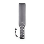 Smart Moves - Rechte Paddle - Handvat met Studs - PU Leer - Zwart-laced-up.nl