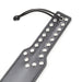 Smart Moves - Rechte Paddle - Handvat met Studs - PU Leer - Zwart-Erotiekvoordeel.nl