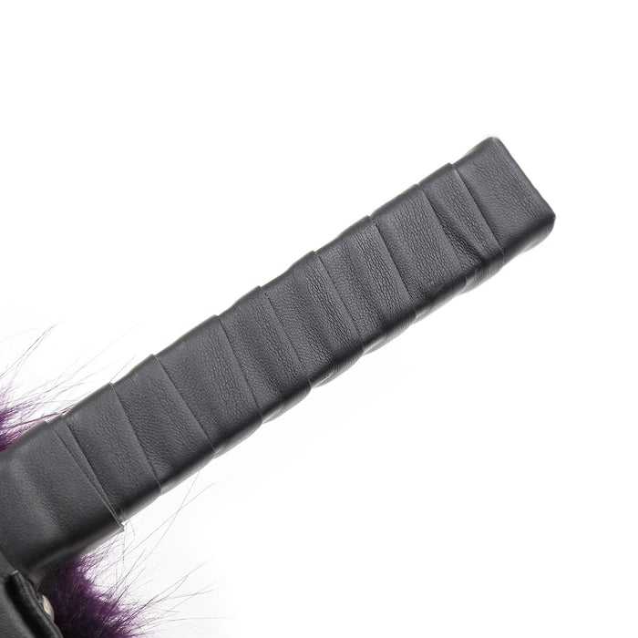 Smart Moves - Faux Fur paddle 32cm Purple-Erotiekvoordeel.nl