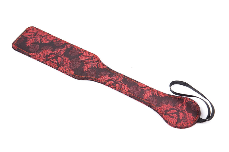 Smart Moves - Rechte Paddle - Brokaat - Rood/Zwart-laced-up.nl