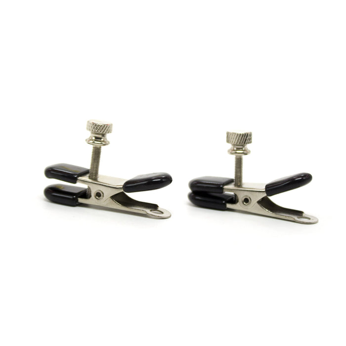 Smart Moves - Nipple Clamps Silver/Black-Erotiekvoordeel.nl