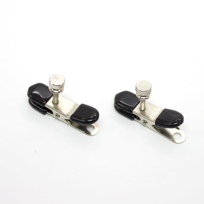 Smart Moves - Nipple Clamps Silver/Black-Erotiekvoordeel.nl