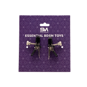 Smart Moves - Nipple Clamps Silver/Black-laced-up.nl