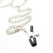 Smart Moves - Tepelklemmen en Clitorisklem aan Ketting - Verstelbaar - Zilver-laced-up.nl