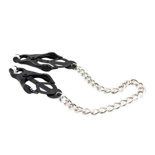 Smart Moves - Nipple Clamps Silver/Black-Erotiekvoordeel.nl