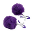 Smart Moves - Plush Nipple Clamps Violet-Erotiekvoordeel.nl