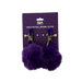 Smart Moves - Plush Nipple Clamps Violet-Erotiekvoordeel.nl