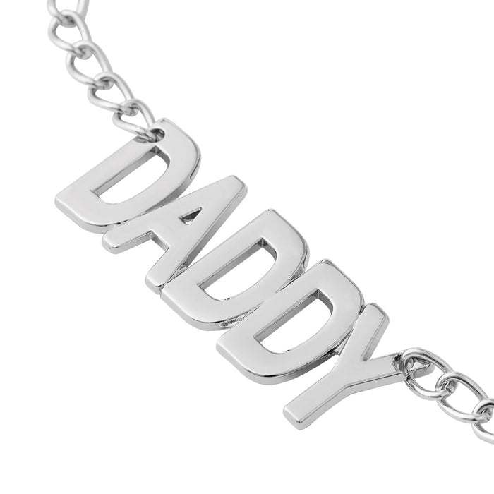 Smart Moves - Daddy Nipple Clamps Chain Silver/Black-Erotiekvoordeel.nl