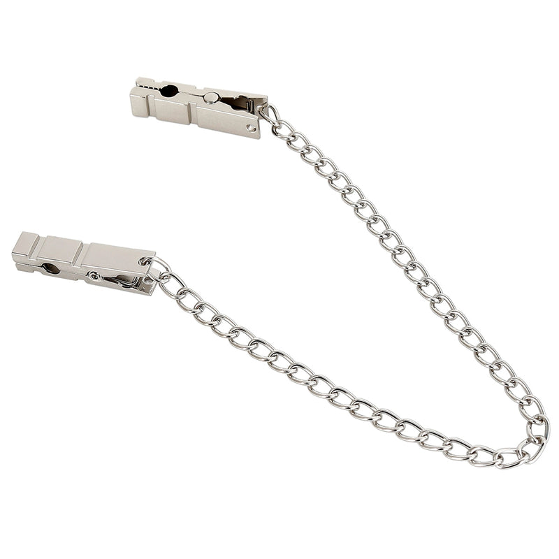 Smart Moves - Nipple Clamps/Chain Silver/Black-laced-up.nl