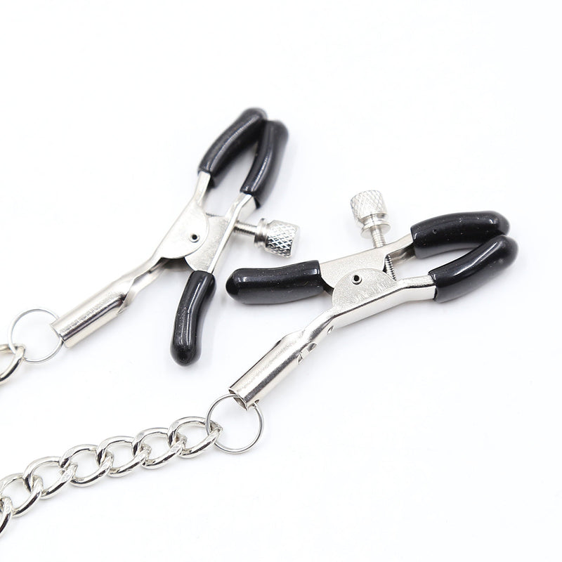 Smart Moves - Ring Gag met Tepelklemmen