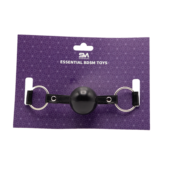 Smart Moves - Ball Gag Black-Erotiekvoordeel.nl