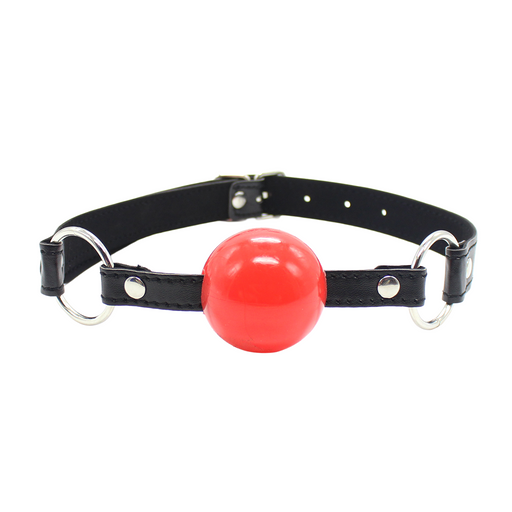 Smart Moves - Ball Gag Black/Red-Erotiekvoordeel.nl