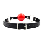 Smart Moves - Ball Gag Black/Red-laced-up.nl