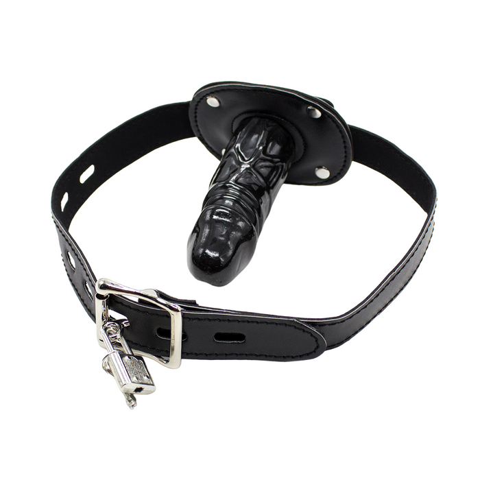 Smart Moves - Dildo Gag L Black-Erotiekvoordeel.nl