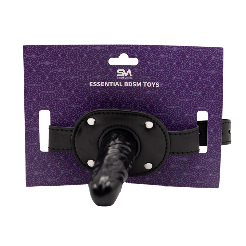 Smart Moves - Dildo Gag L Black-laced-up.nl