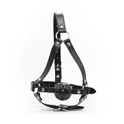 Smart Moves - Full Head Ball Gag Black-laced-up.nl