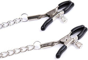 Smart Moves - Silicone Gag/Nipple Clamps Black/Red-laced-up.nl