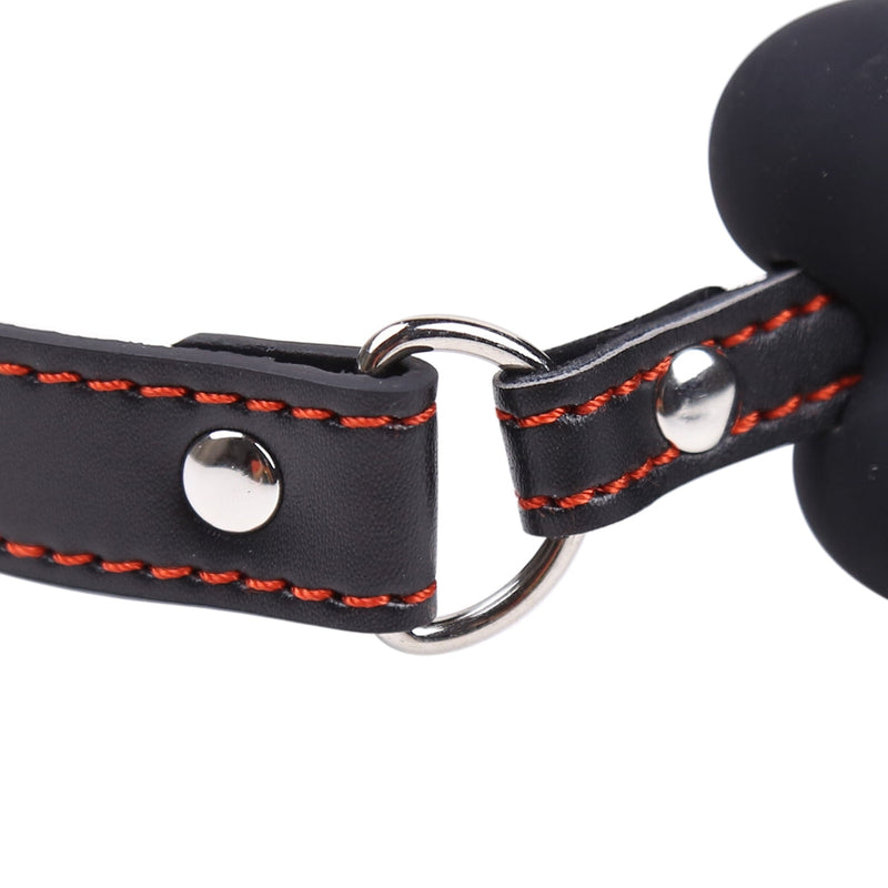 Smart Moves - Silicone Bone Gag Black-laced-up.nl