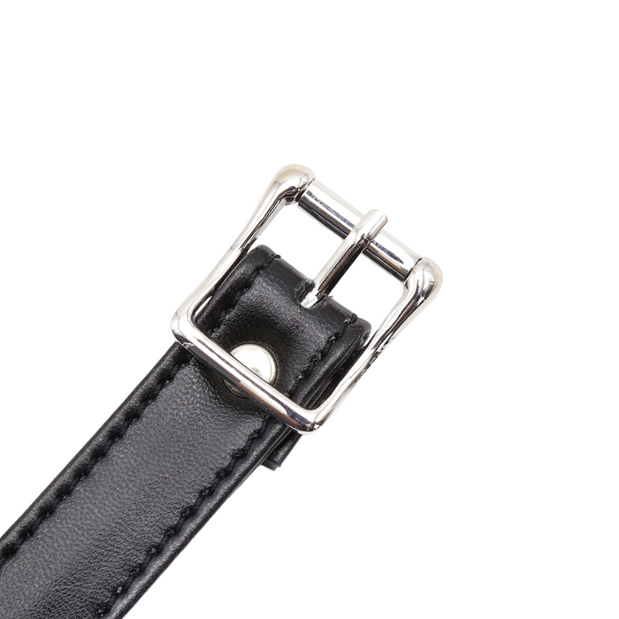 Smart Moves - Luxurious Ball Gag - Black/Silver