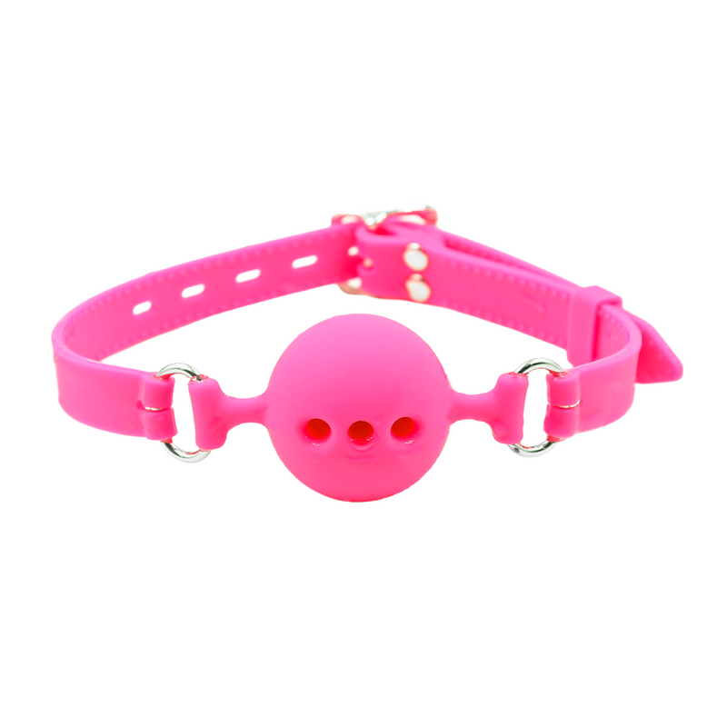 Smart Moves - Silicone Ball Gag - Roze