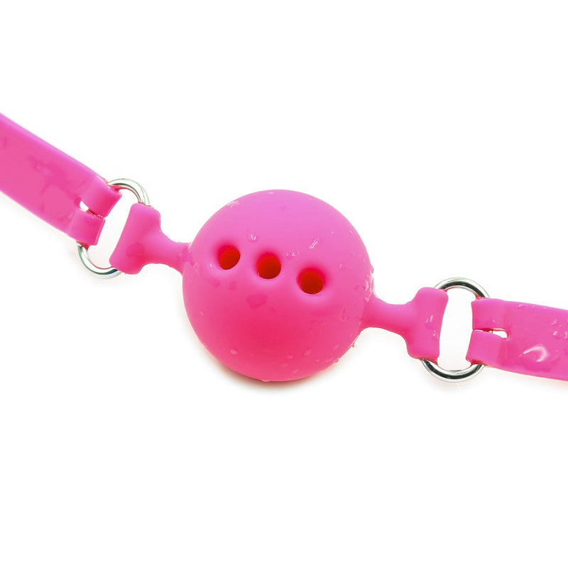 Smart Moves - Silicone Ball Gag - Roze