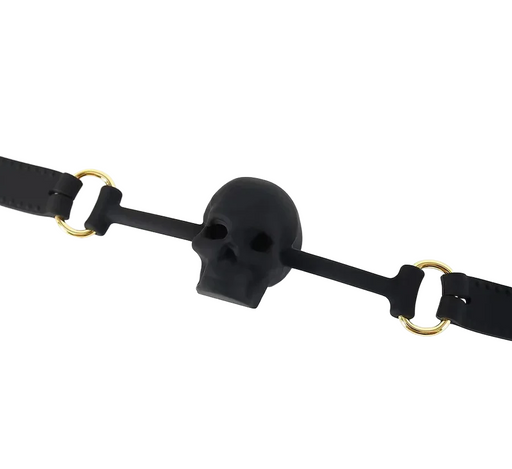 Smart Moves - Skull Gag Black-Erotiekvoordeel.nl