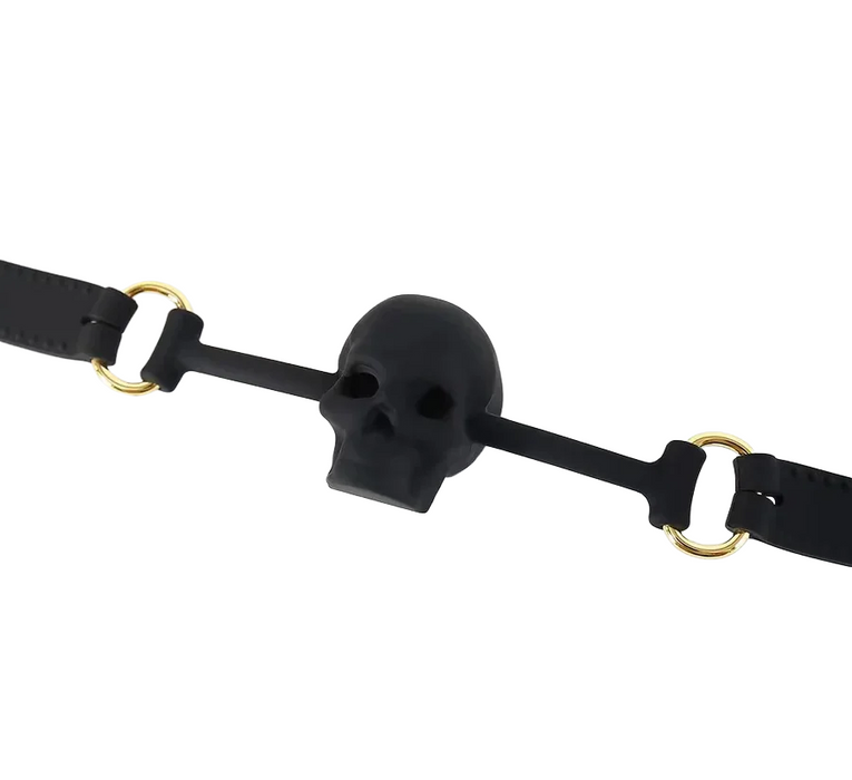 Smart Moves - Skull Gag Black-Erotiekvoordeel.nl