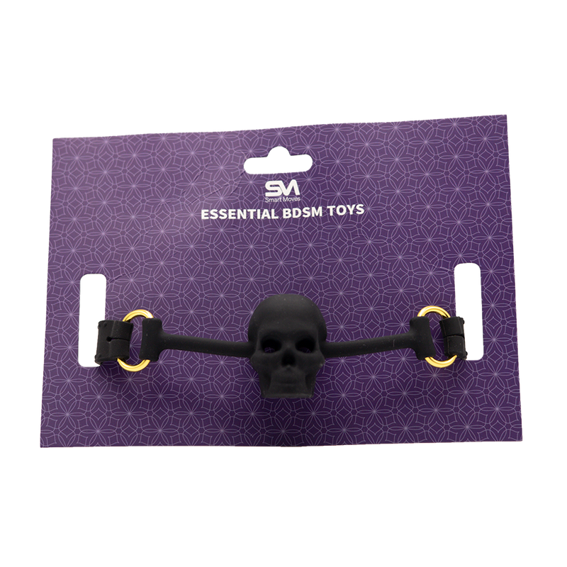 Smart Moves - Skull Gag Black-laced-up.nl