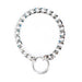 Smart Moves - Ketting Handboeien met Twee Ringen - Zilver-Erotiekvoordeel.nl