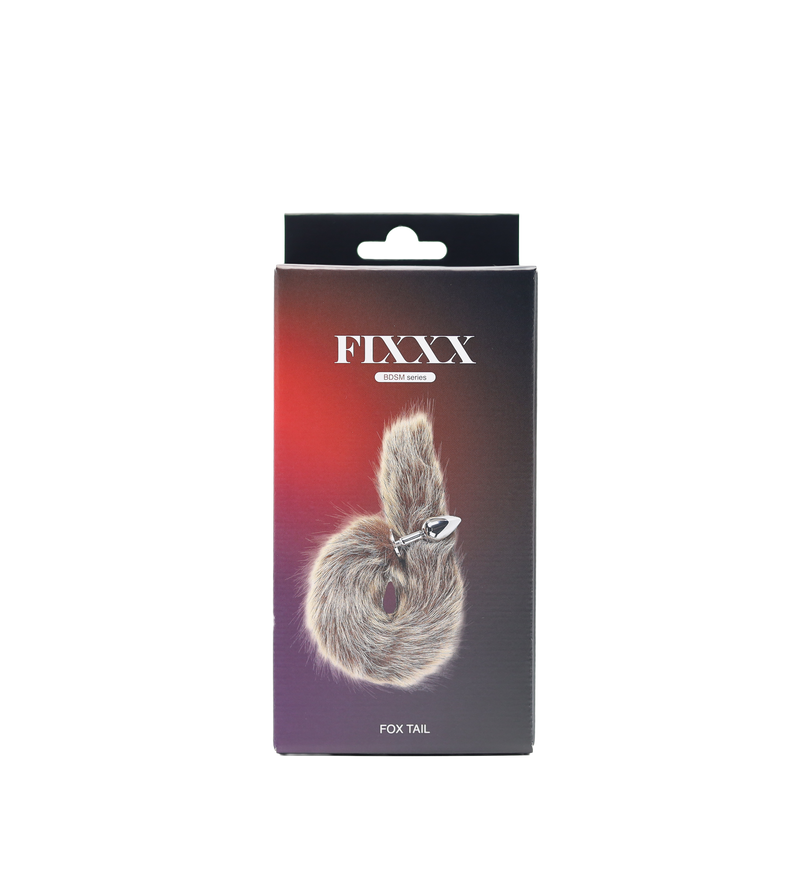 Fixxx - Buttplug met Vossenstaart - Bruin