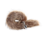 Fixxx - Foxtail 45cm. Natural Brown-Erotiekvoordeel.nl