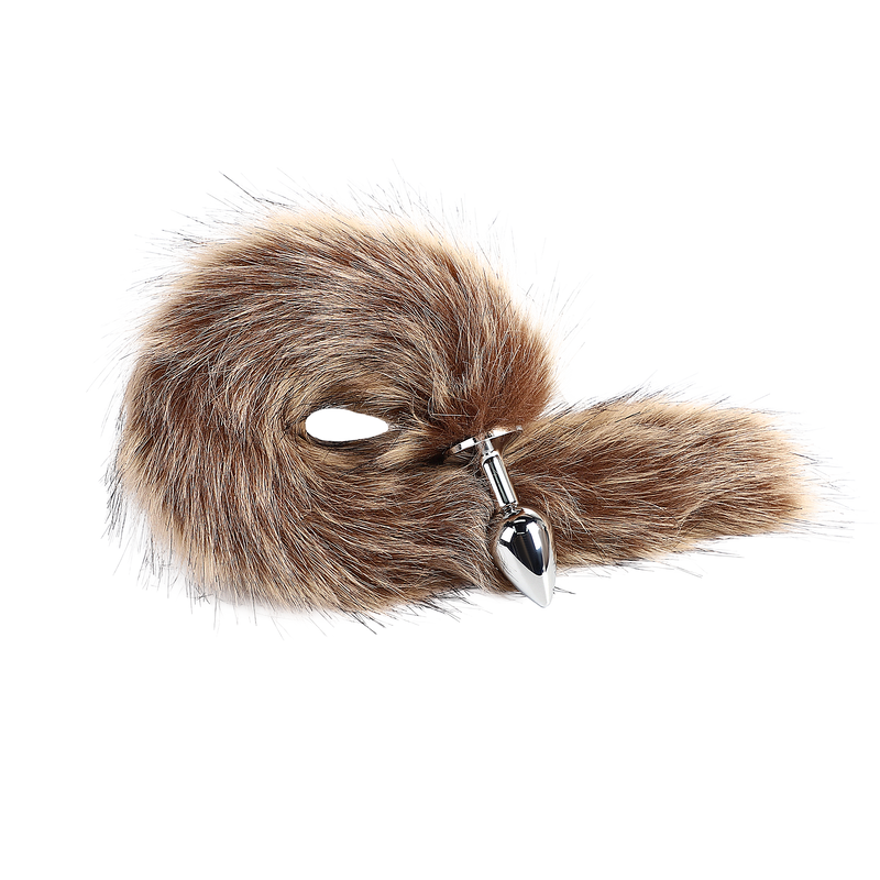 Fixxx - Foxtail 45cm. Natural Brown-Erotiekvoordeel.nl