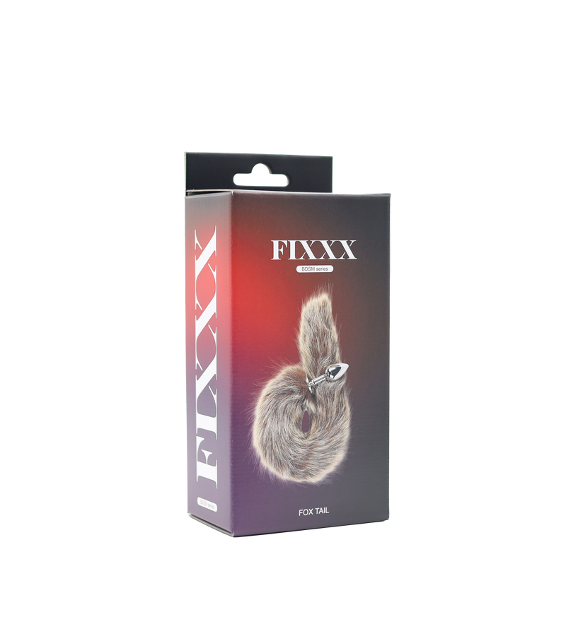 Fixxx - Buttplug met Vossenstaart - Bruin