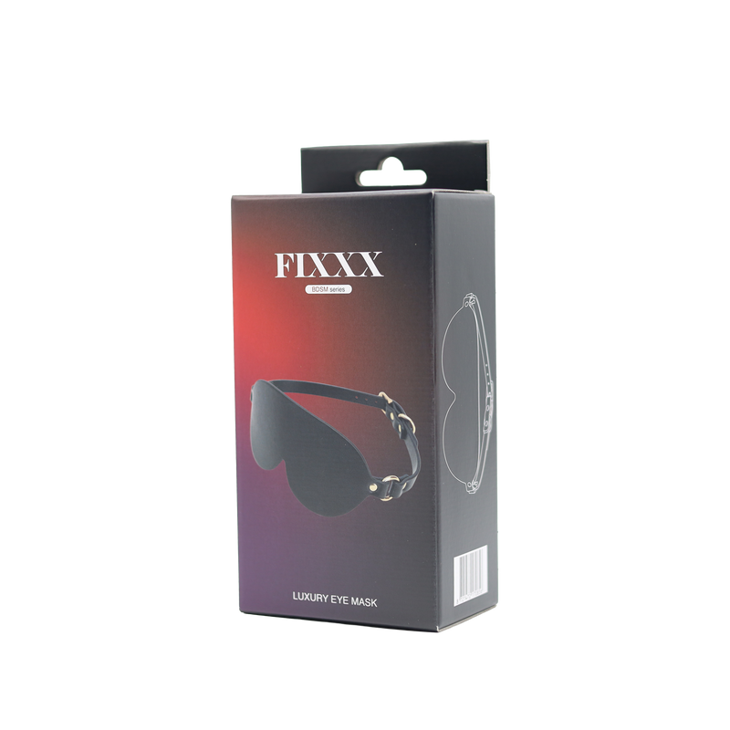 Fixxx - Luxe Oogmasker - Zwart