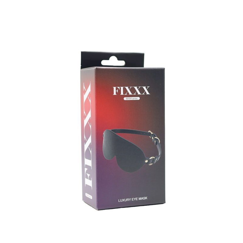 Fixxx - Luxe Oogmasker - Zwart
