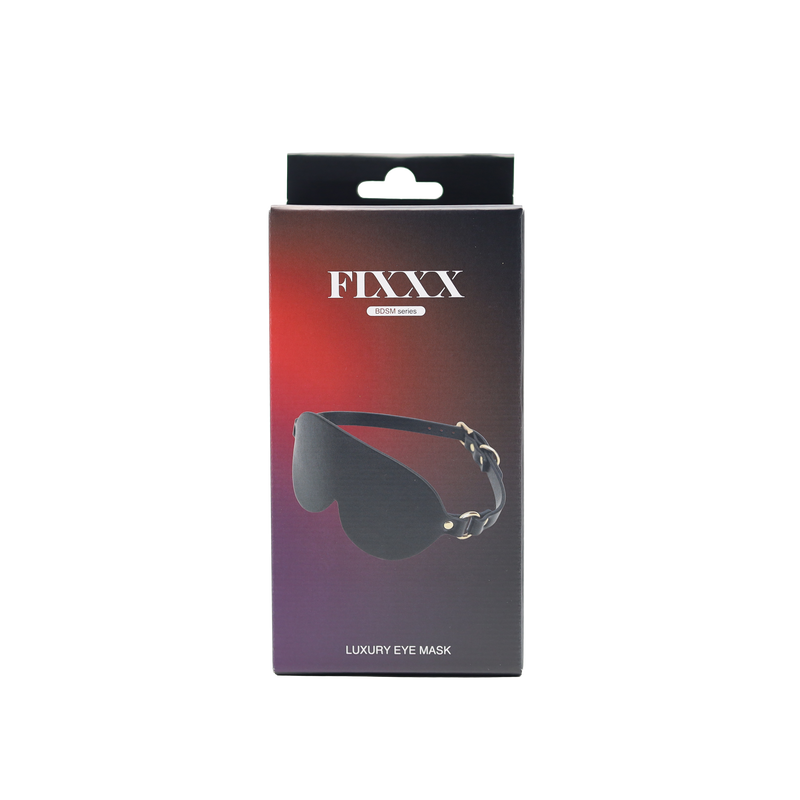 Fixxx - Luxe Oogmasker - Zwart