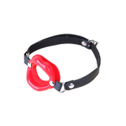 Fixxx - Mouth shaped Gag Zwart-Erotiekvoordeel.nl