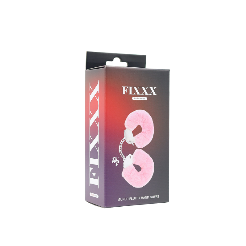 Fixxx - Super Fluffy Handboeien met Bont - Roze