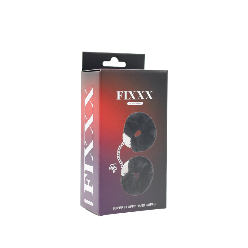 Fixxx - Super Fluffy Handboeien met Bont - Zwart