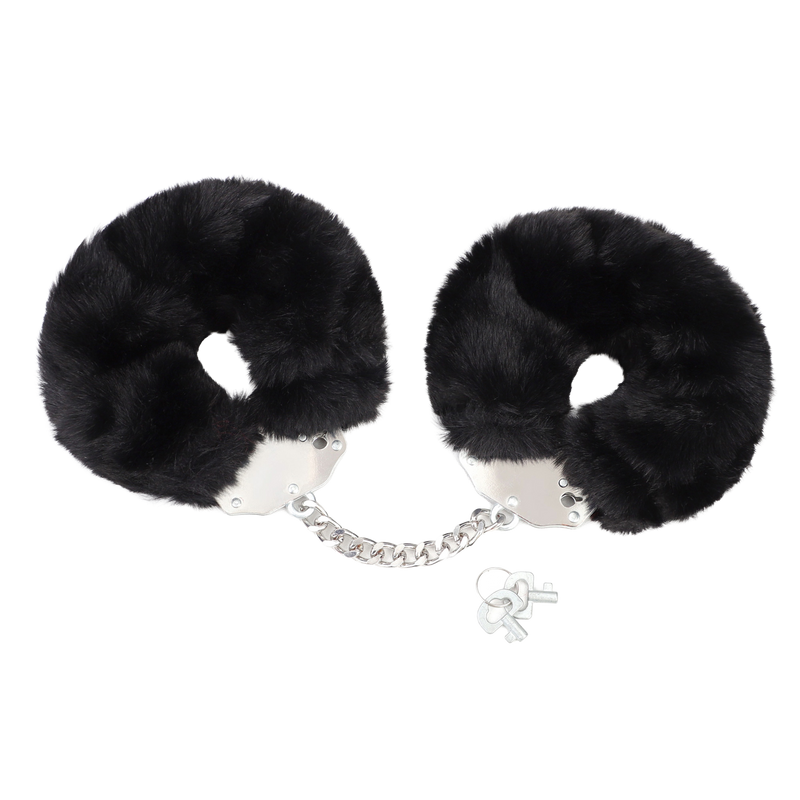 Fixxx - Super Fluffy Handboeien met Bont - Zwart