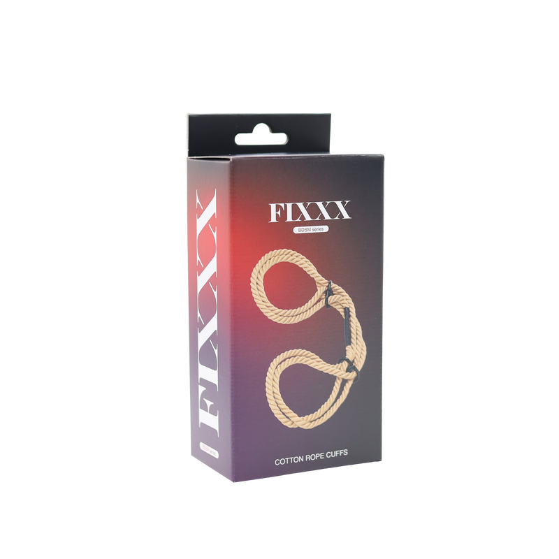 Fixxx - Katoenen Touw Handboeien - Naturel