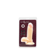 Deep Desire - PVC Dildo - 16,5 cm – Lichte Huidskleur-Erotiekvoordeel.nl