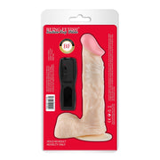 Being Fetish - PVC Wired Remote Dildo 8.5" flesh-laced-up.nl