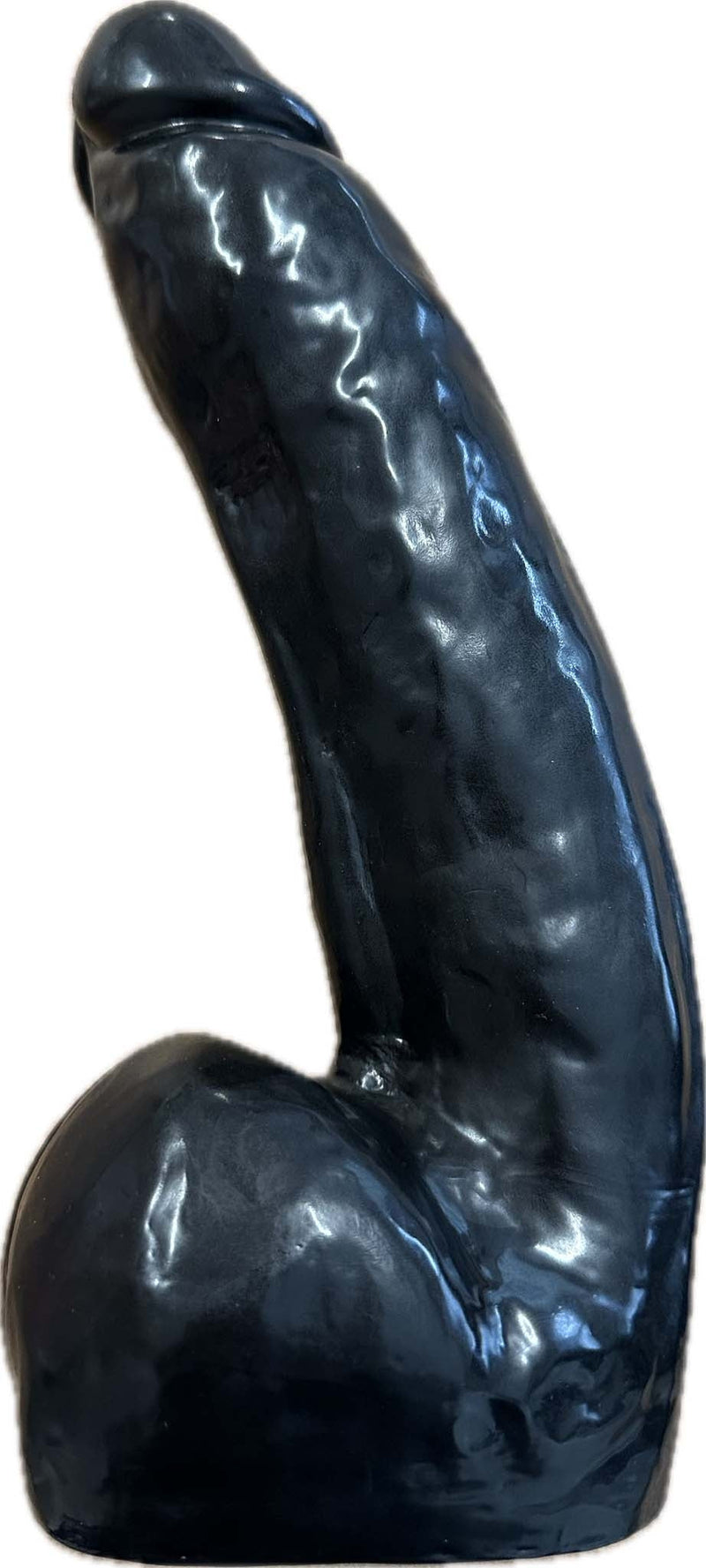 Being Fetish - PVC Dildo - 29 cm - Zwart
