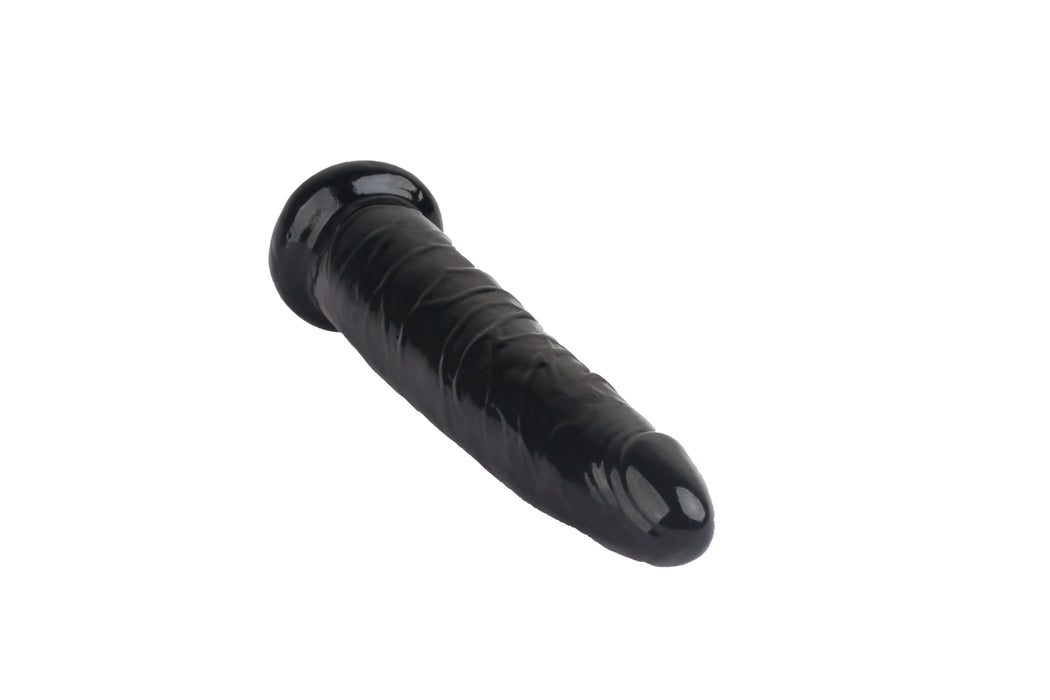 Being Fetish - Gode - Caoutchouc synthétique - 18 cm - Noir