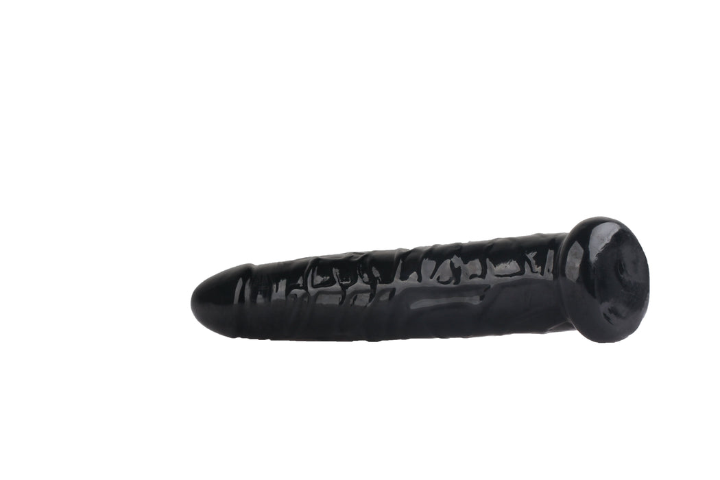 Being Fetish - Gode - Caoutchouc synthétique - 18 cm - Noir