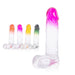 Deep Desire - Kleine Dildo - Kunstrubber - 11,5 cm - Transparant/Roze-Erotiekvoordeel.nl